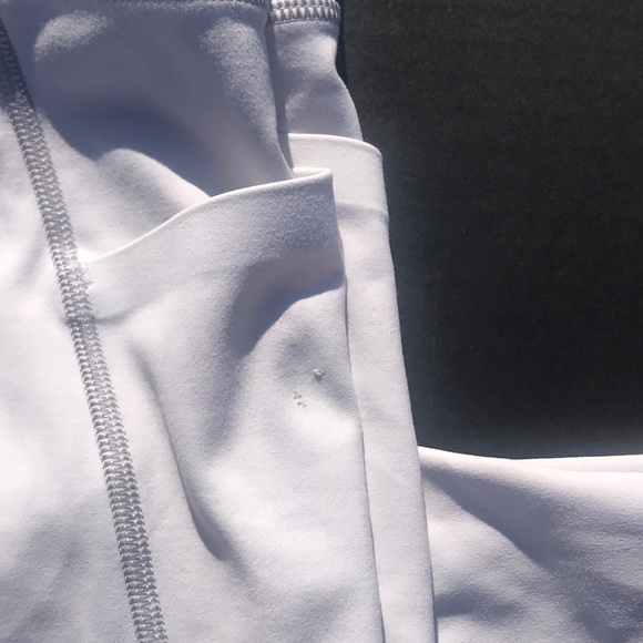 Athleta White & Tan Capri/Crop Leggings - Picture 3 of 13